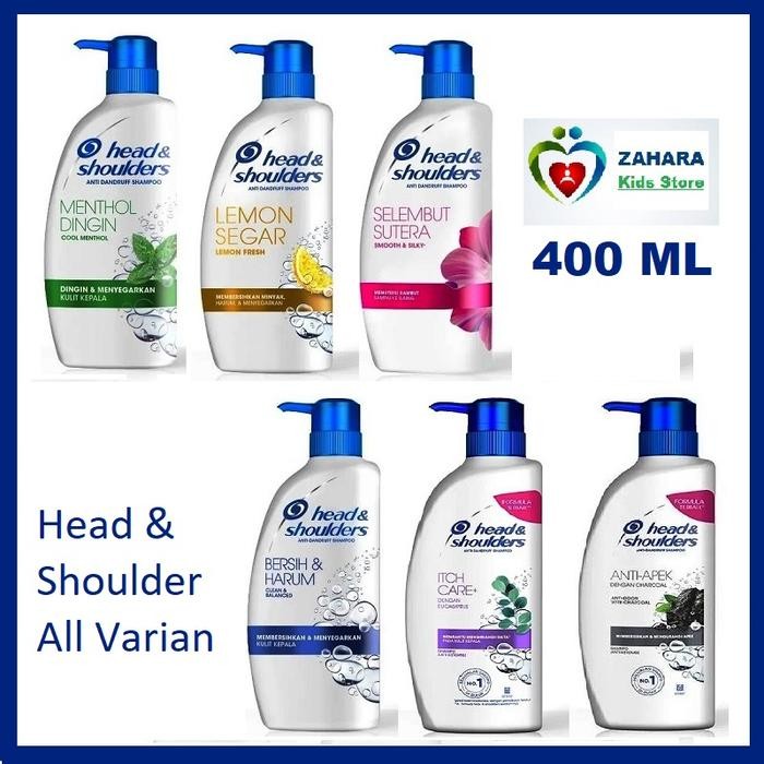 Shampoo Head & Shoulders 400ml / Sampo Head n shoulders 400 ml