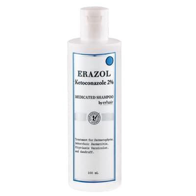 Erha Erazol Medicated Shampoo - sembuhkan Dermatitis Seboroik / Ketombe