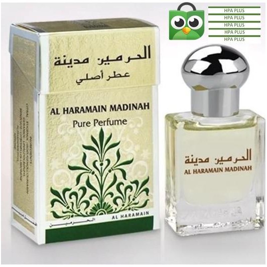 Parfum Al Haramain Madinah 1Btl 15ml Import UAE 100% dijamin Ori