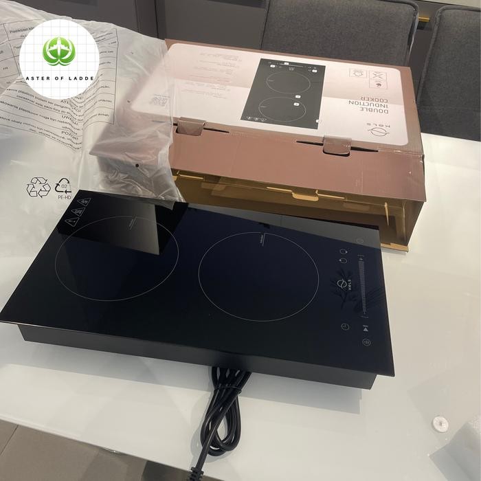 Kompor Tanam Induksi 2 Tungku Touchscreen Klaz Kels