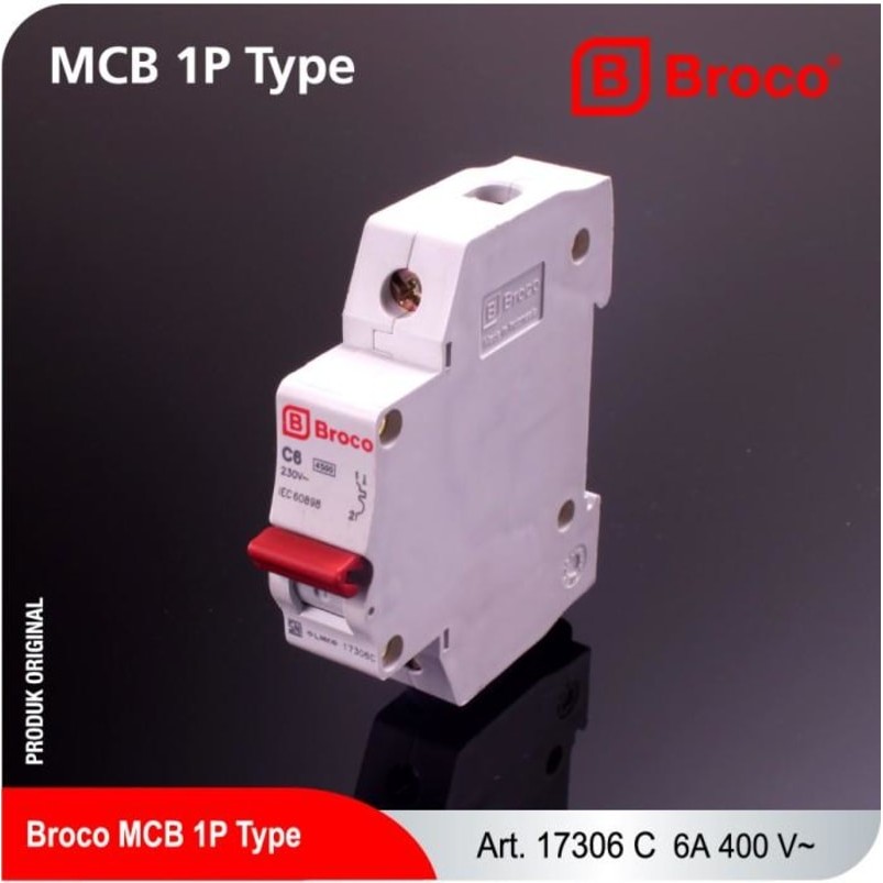 BROCO MCB C 6 Ampere (17306C)