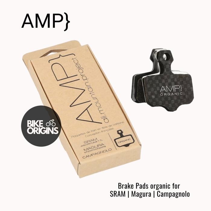Amp Carbone Brake Pads Organic For Sram Magura Campagnolo