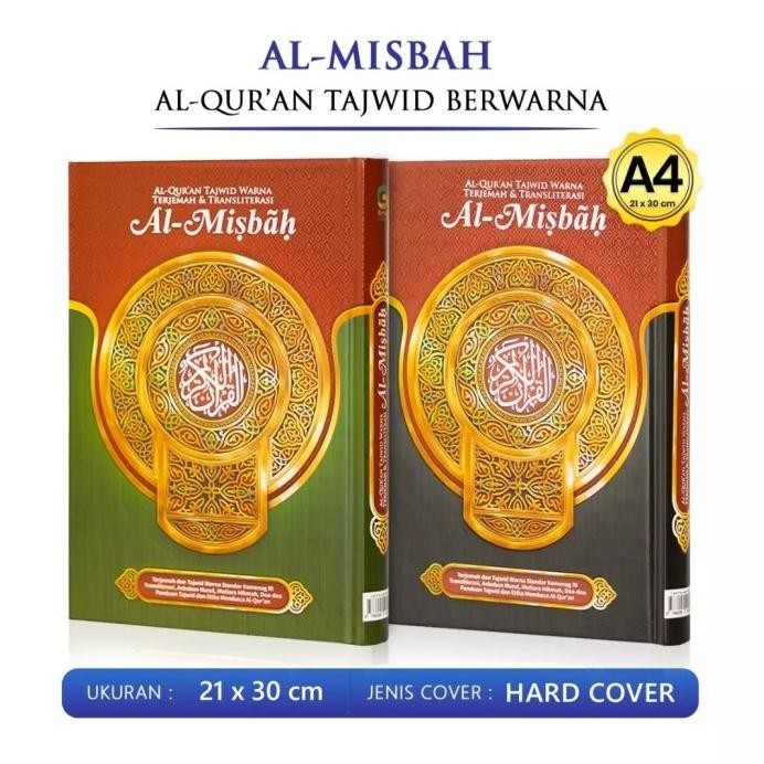 

Alquran Al Misbah - Tajwid Warna, Terjemah Dan Lathin Ukuran A4 !!