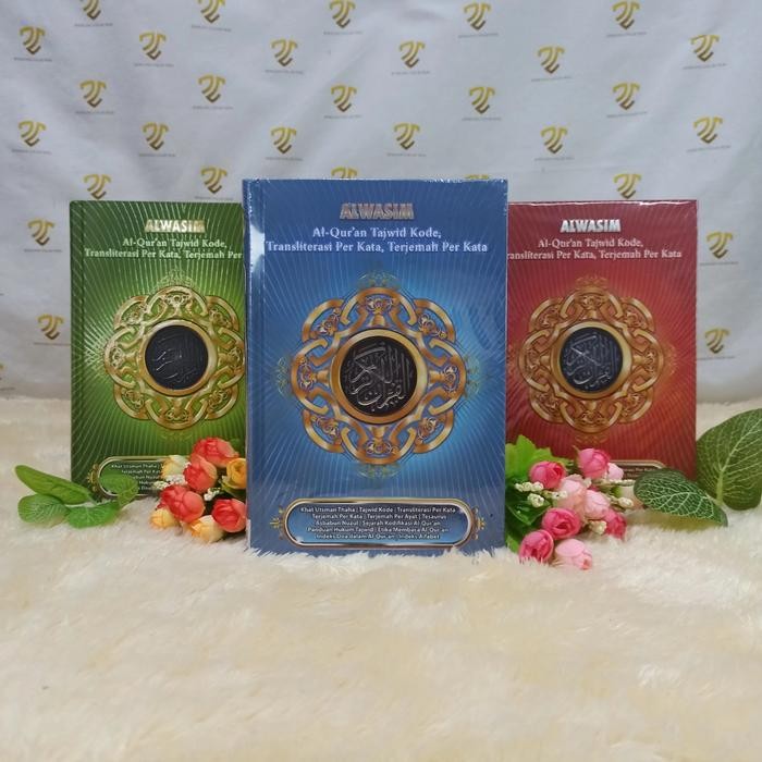 

Alquran Alwasim Ukuran Sedang A5, Al Quran Tajwid Kode, Terjemah Perkata Al Wasim