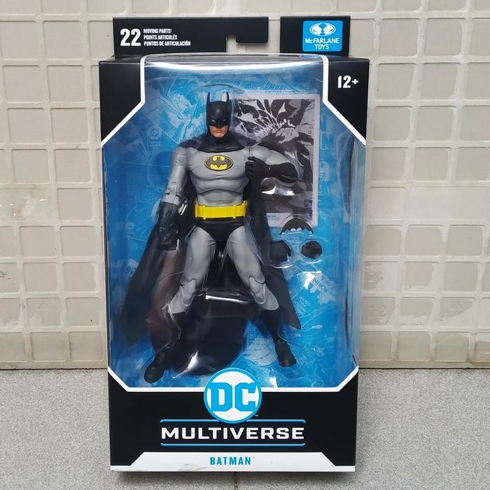 BRG BARU MCFARLANE TOYS DC MULTIVERSE BATMAN KNIGHTFALL BLACK & GREY VARIANT SUIT