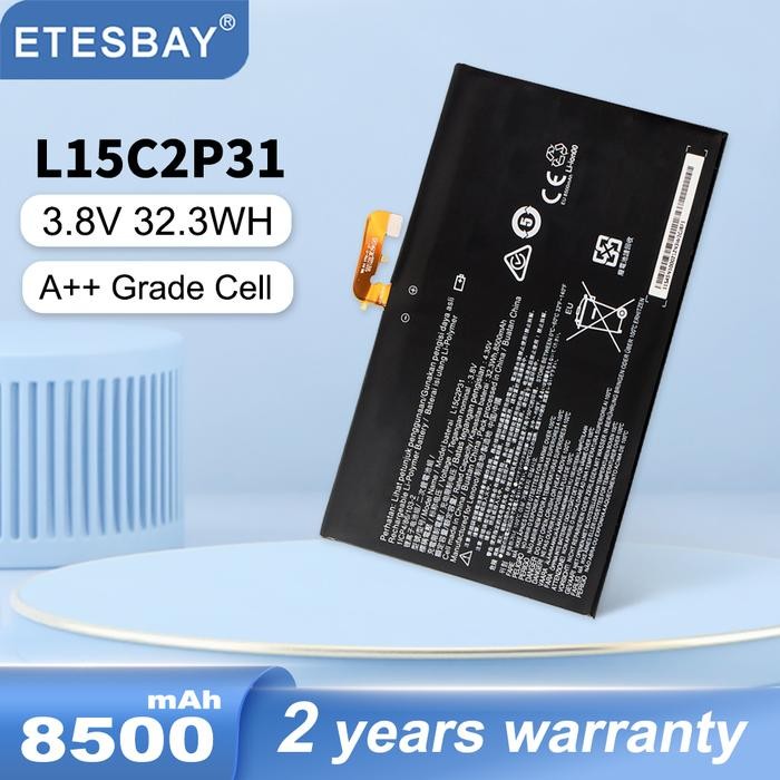 ETESBAY L15C2P31 Laptop Battery For Lenovo Yoga Book YB1-X91F X91L X91X YB1-X90F YB1-X90L Series 3.8