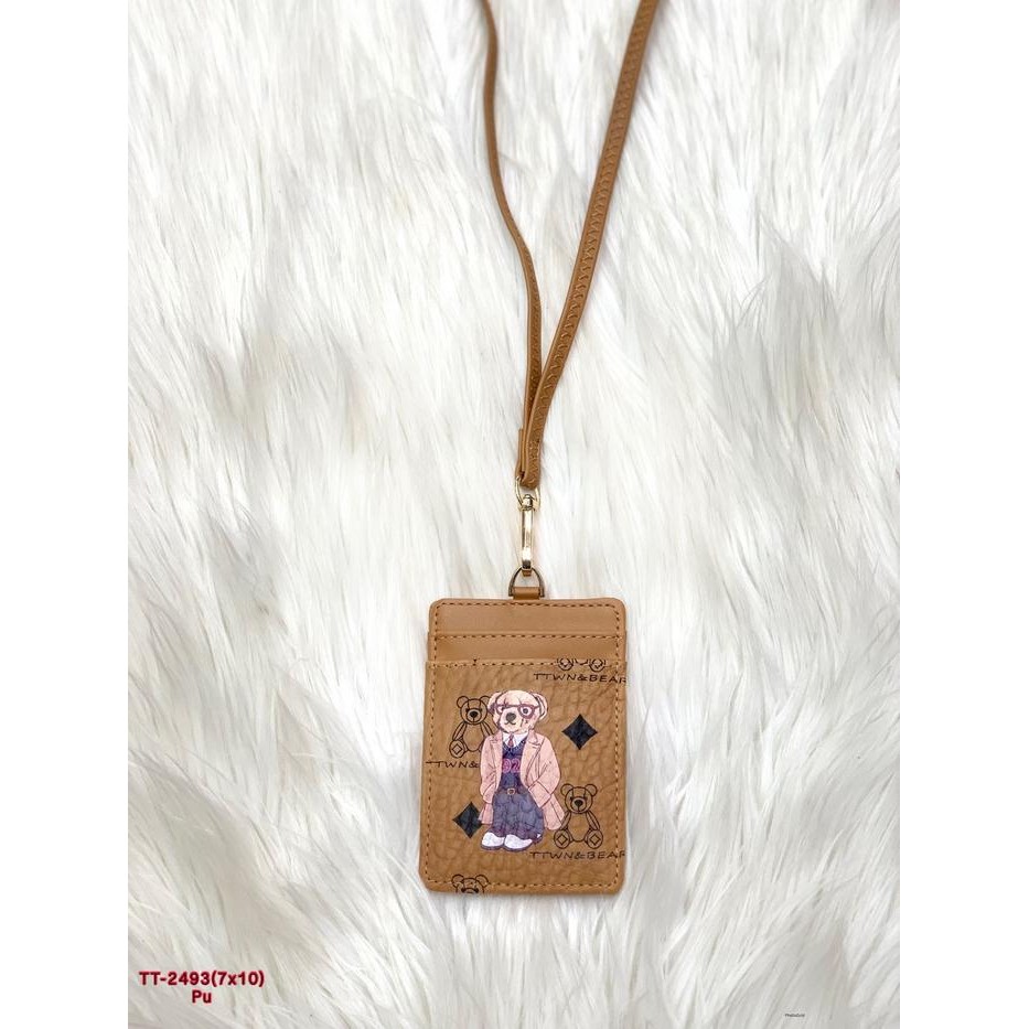 

Ready- Ttwn - Lanyard Beruang Awet Untuk Id Card Dan Nametag Pu & Kanvas