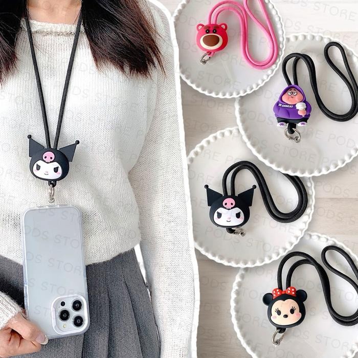 

Ready- Tali Lanyard Gantung Hp Karakter Gantungan Tali Untuk Semua Tipe Hp