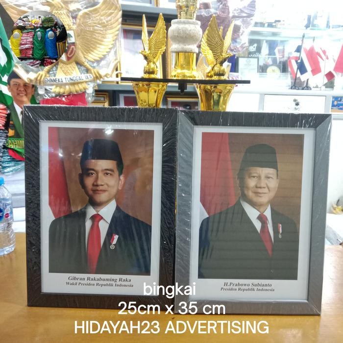 bingkai foto president dan wakil presiden frame foto presiden bingkai bingkai berkualitas