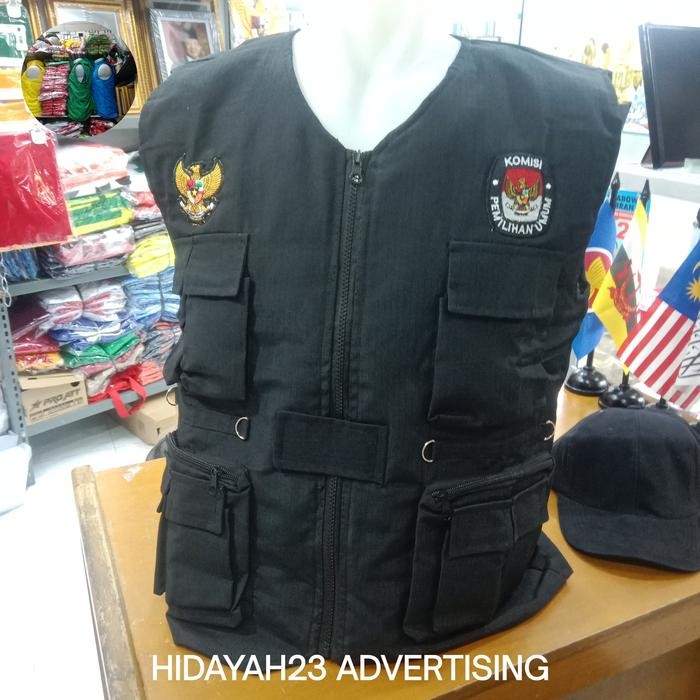 rompi kpu rompi komisi pemilihan umum rompi