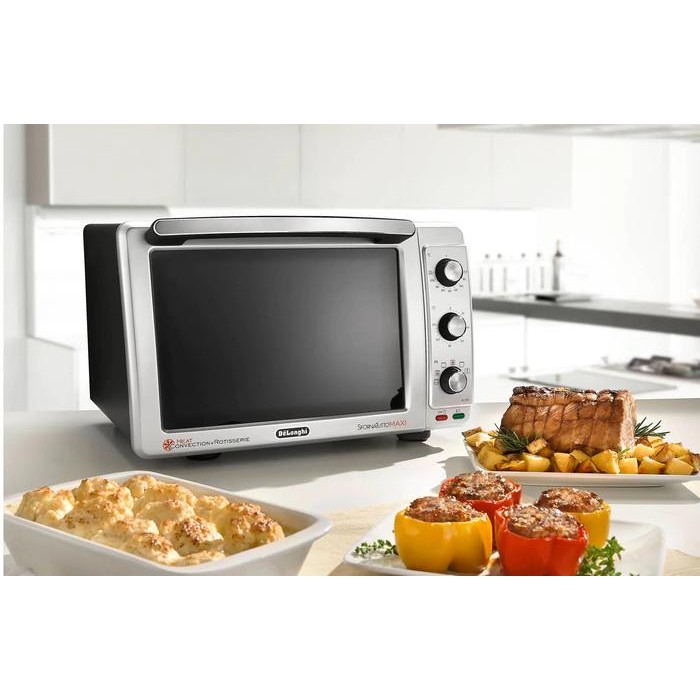 Delonghi Eo32852 Electric Oven Pemanggang Pemanas Eo 32852 Silver Pasti Ori