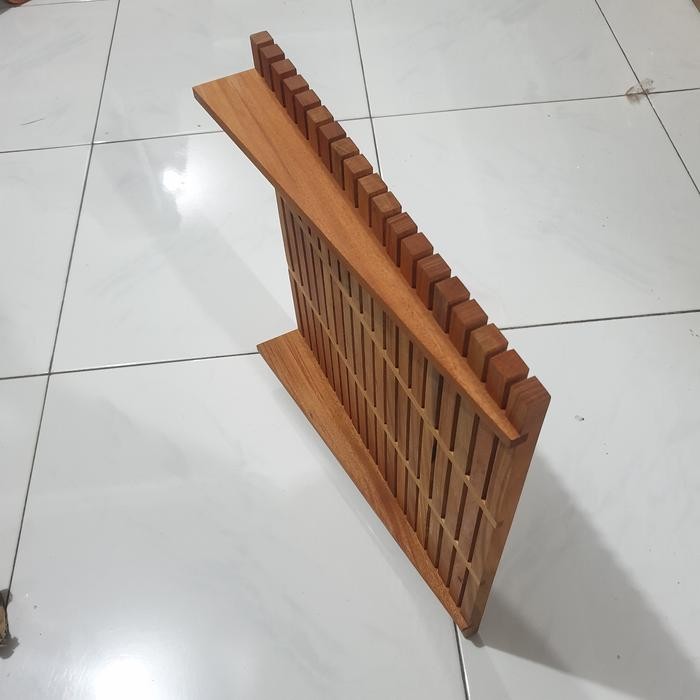 Alas Kayu Etalase Display Tatakan Roti Cake Pasti Ori