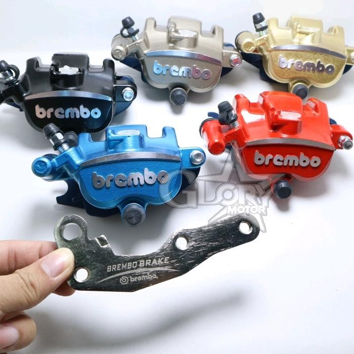 Terpopuler Paket Kaliper 2 Piston [ Brembo Samurai Brake Disc 260Mm ] Beat Fi / Beat Street / Beat