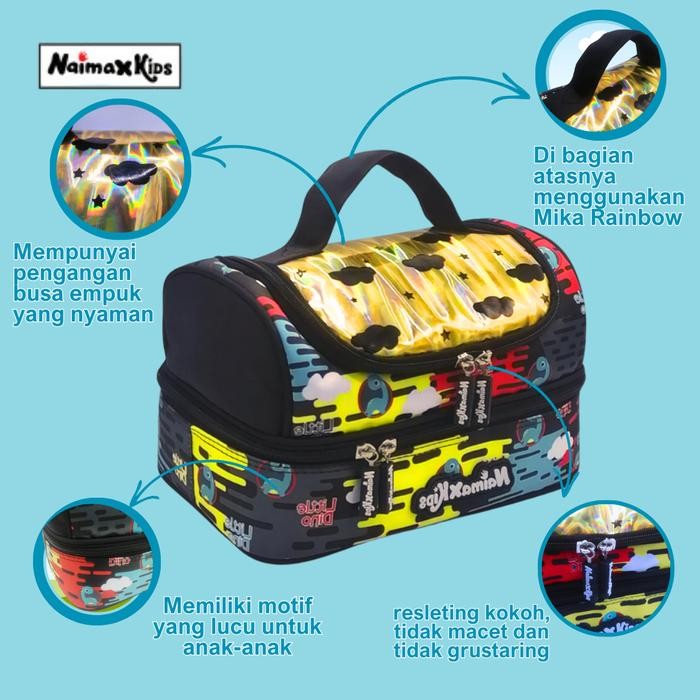 Tas Bekal Naimax Kids Lunch Box Naimax Kids