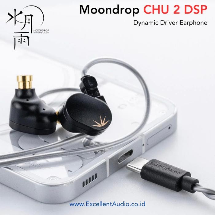 Earphone Moondrop CHU 2 DSP CHU II DSP CHU-2 CHU-II DSP In Ear Monitor