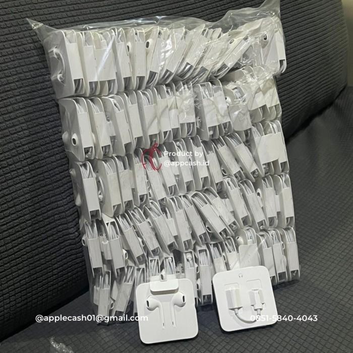 Headset lightning ori Earpods Lightning ibox Headset lightning cabutan original ibox new - Converter