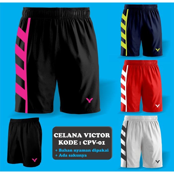 Celana Badminton Victor CPV-01 Short Pants bulutangkis Pria wanita