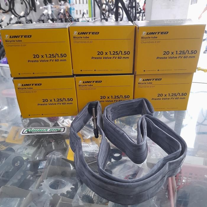 ban dalam united 20x1.25/1.50 SPAREPART SEPEDA TERMURAH
