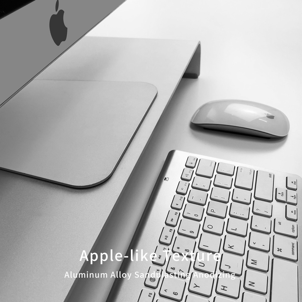 Monitor Stand Aluminum Computer Riser Universal Metal Desk Stand for Desktop Monitor Laptop Non-slip