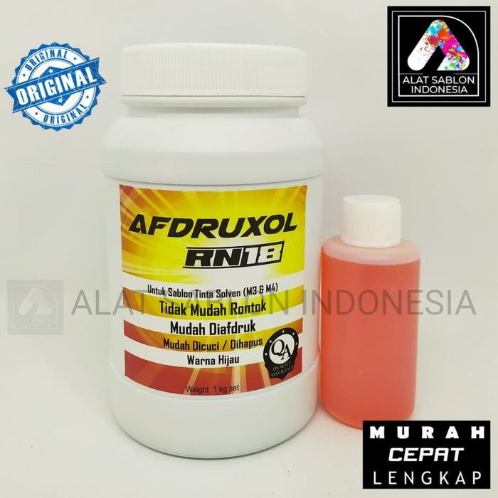 OBAT AFDRUK AFDRUXOL RN SABLON BASIS MINYAK HIJAU BERKUALITAS 1KG