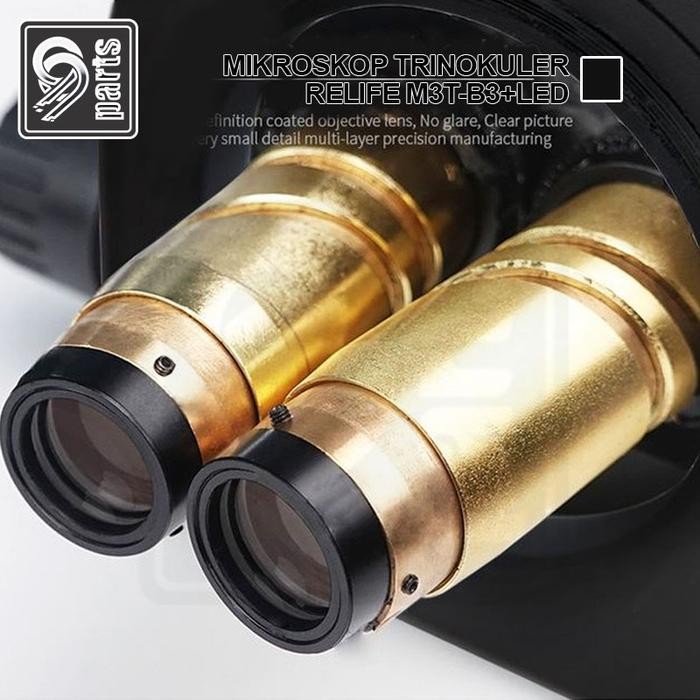 [Expert] Mikroskop Trinokuler Relife M3T-B3+LED / Microscope Trinocular Relife