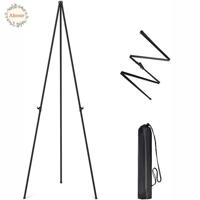 

HOT SALE! AHOUR Tripod Perlengkapan Seni Pernikahan Travel Metal Tahan Lama