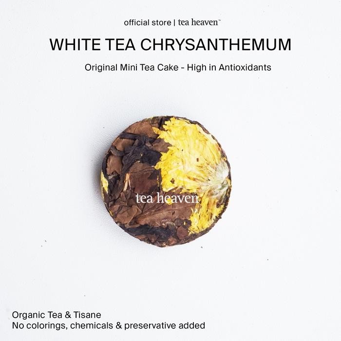 

White Tea Chrysanthemum Crafted Mini Tea Cake