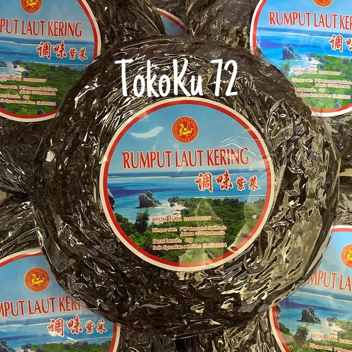 

New Rumput Laut Kering Cicai 50 gr