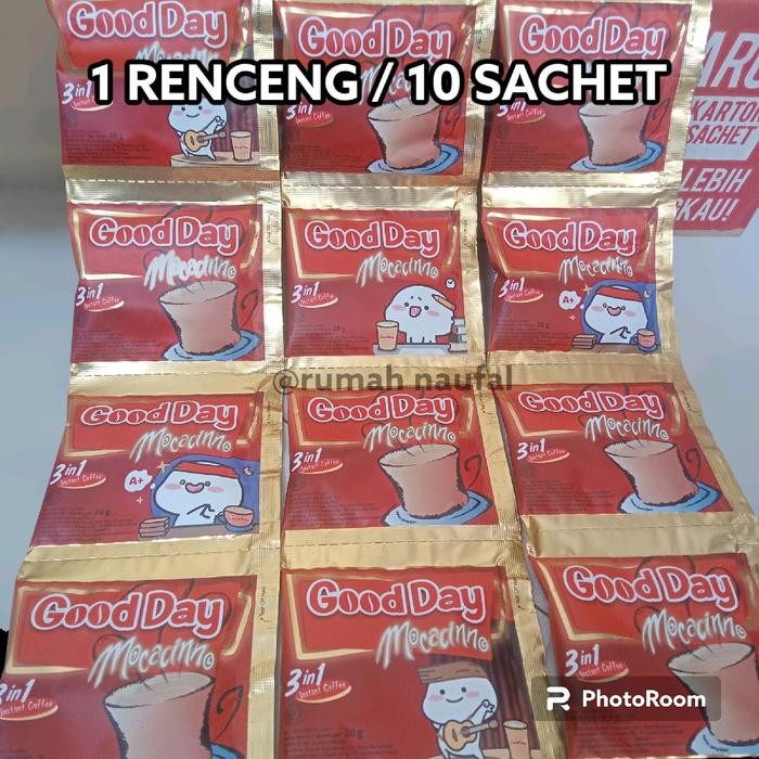 

New KOPI GOOD DAY 1 RENCENG = 10 SACHET Coffee