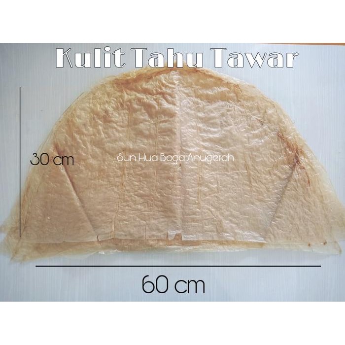 

New Kulit tahu dimsum / kulit tahu tawar / kulit lumpia / kulit ngohiong