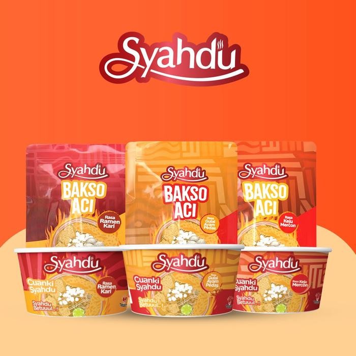 

Syahdu - Paket Bakso Aci & Cuanki 3 varian rasa