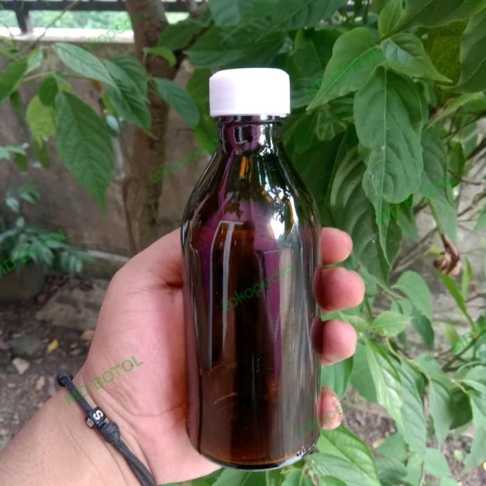 (Expert) BOTOL KACA COKLAT 200 ML / BOTOL COKLAT / BOTOL KACA