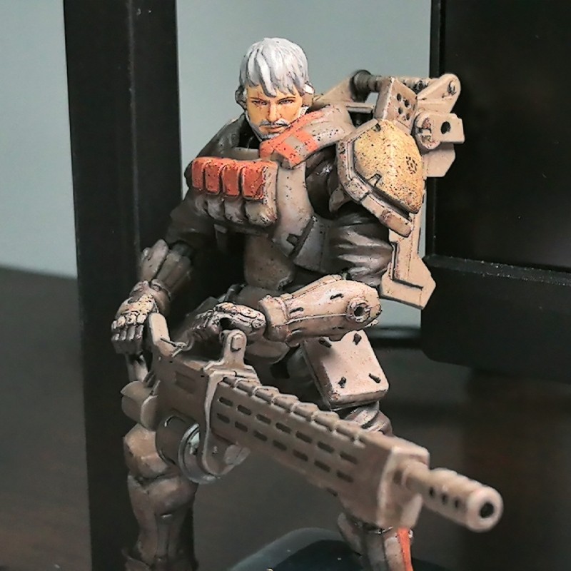 Acid Rain War 1/18 Scale Male Soldier