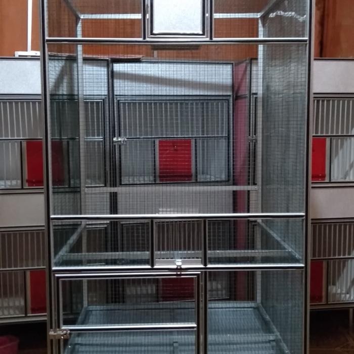 KANDANG TERNAK MURAI BATU DLL 1,5X1X2M KNOCDOWN