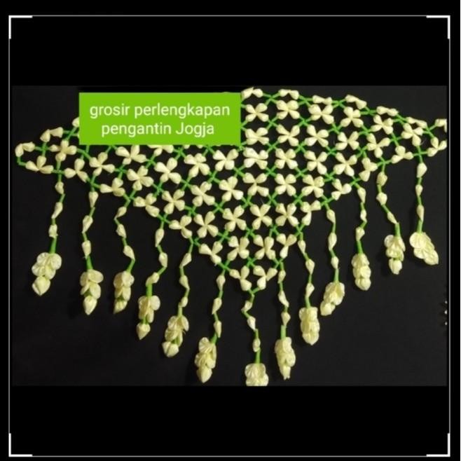 Ronce melati pengantin Sunda