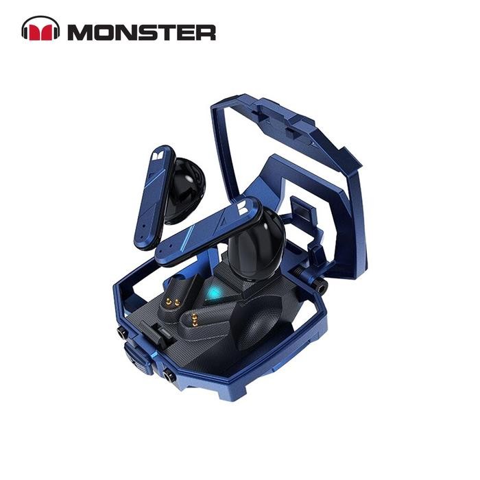 MONSTER XKT09 WIRELESS BLUETOOTH EARPHONE HEADSET EARBUDS TWS GAMING