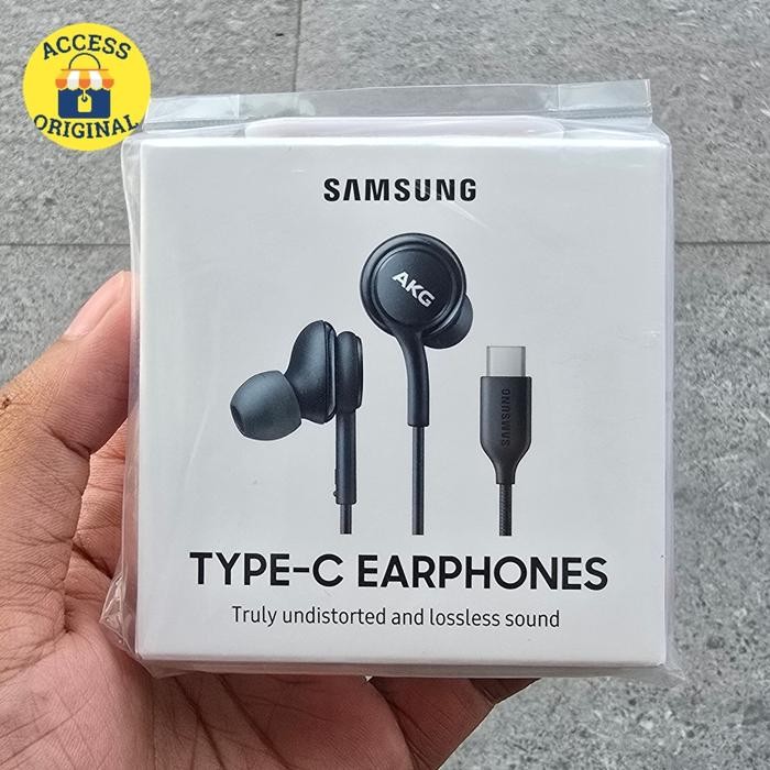 Handsfree Headset AKG Samsung S25 S25 Plus S25 Ultra S25 Edge Earphone Type C Original