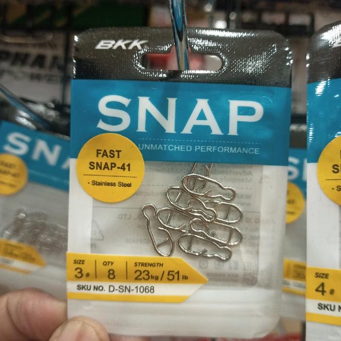 BKK Fast Snap 41 Peniti Pancing Unmatched Performance Kuat