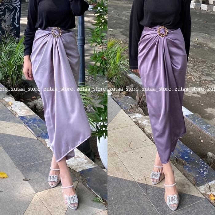 ROK LILIT SATIN SILK FREE GESPER PREMIUM