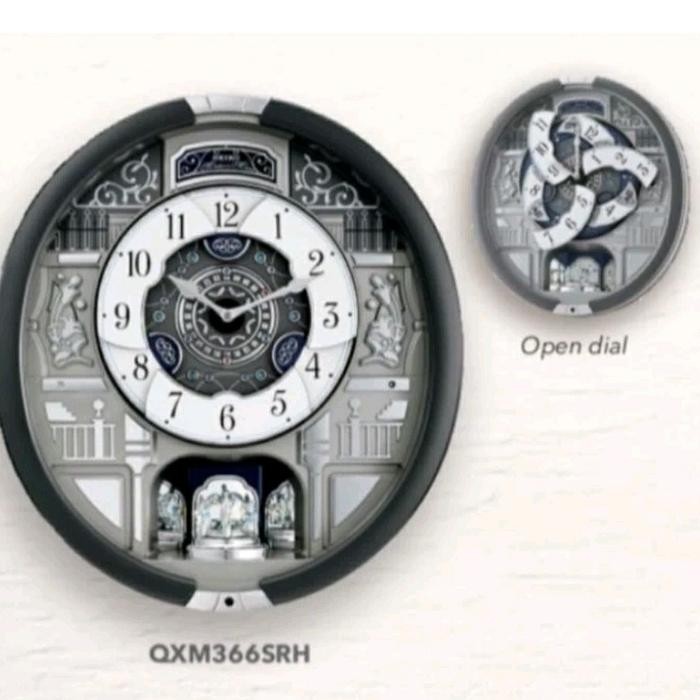 Seiko Qxm366#Qxm366#Qxm366S#Jam Dinding Seiko Melody Qxm 366S