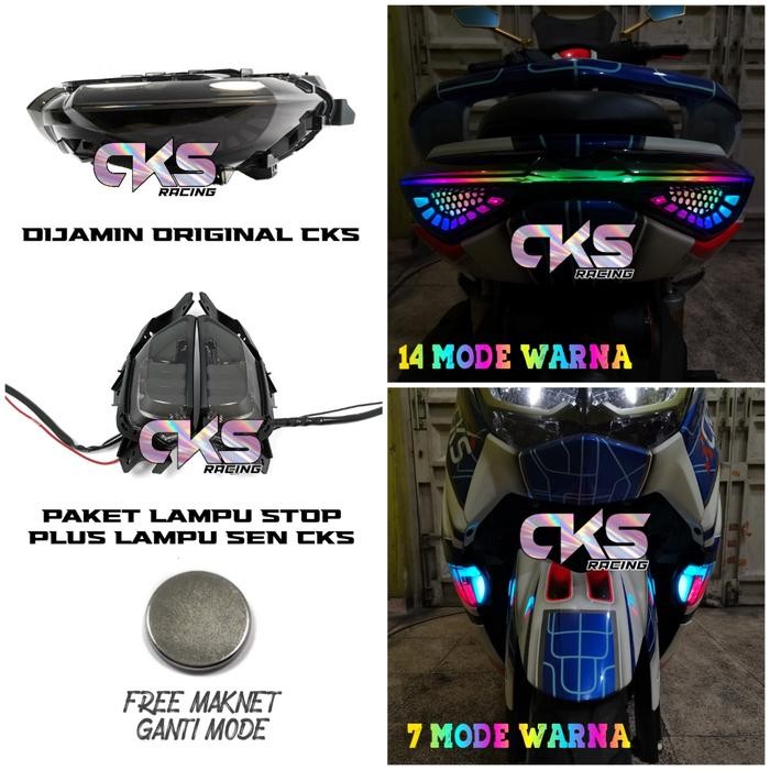 Lampu Stop Nmax New 2020 2021 CKS Plus Lampu Sen Sein Depan Nmax New