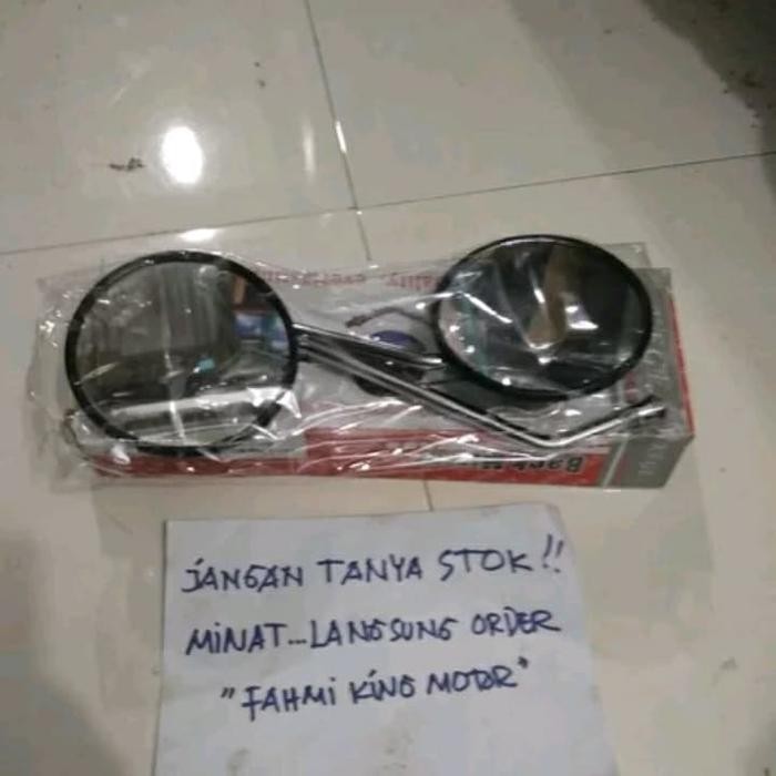 Spion Bulat Gagang Crom Rx 100 Rx125 Rx125 Twin L2 Super Ls3 Yb100 Dt