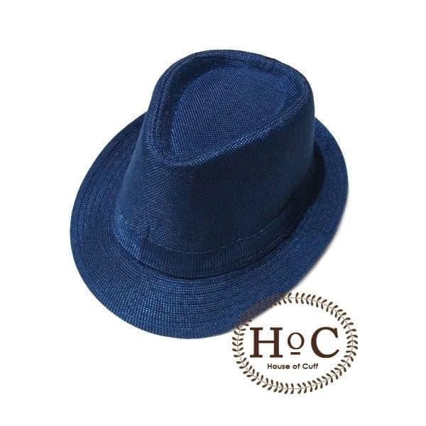 Houseofcuff Topi Fedora Hat FEDORA HAT BLUE FLUX