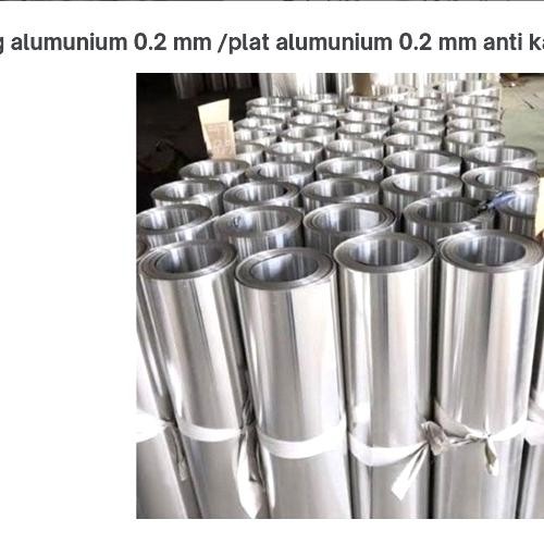 SENG PLAT ALUMINIUM 0,2 MM (ROLLAN = 50 METER)/ ALUMINIUM ROLLAN