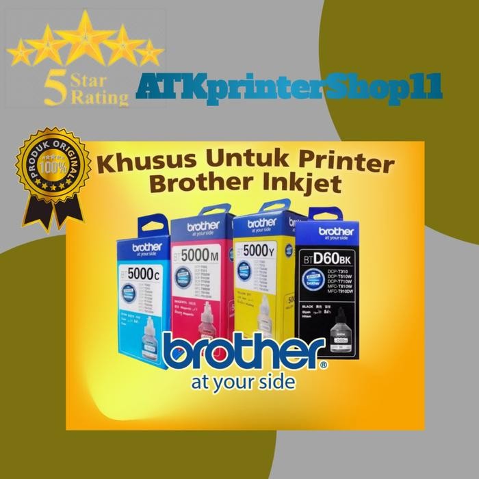 

TINTA BROTHER BT6000 BT5000M -Merah