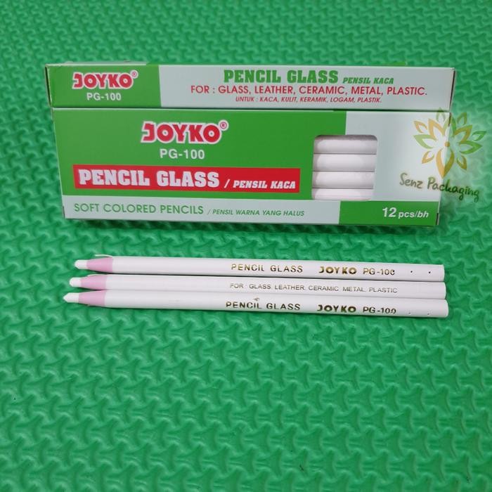 

Pensil Glass Joyko PG 100 / Pencil kaca Joyko PG.100 putih (12pcs)