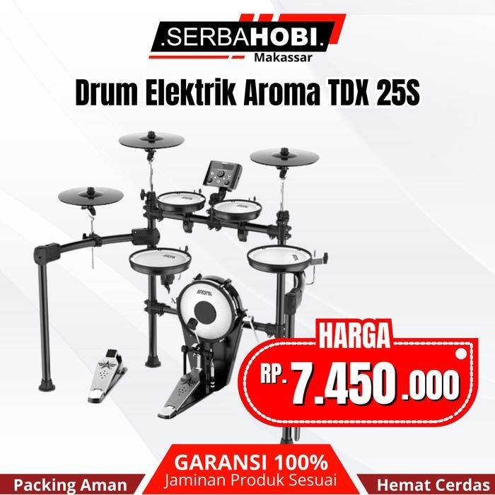 *$*$*$*$] Drum Elektrik Aroma TDX 25s Profesional Full Set Lengkap
