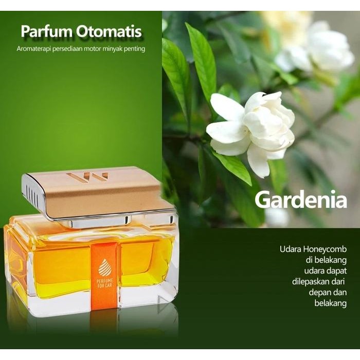 80ML Parfum mobil Hiasan dashboard Mobil Tempat Parfum Mobil Bahan Crystal Bisa Isi Ulang