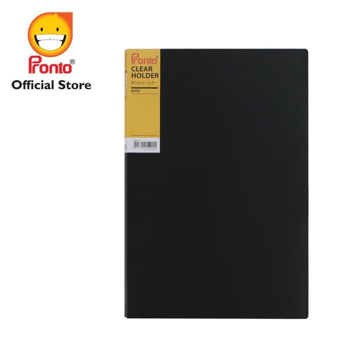 

Pronto Map Clear Holder F4 - Hitam (isi 20 lembar)