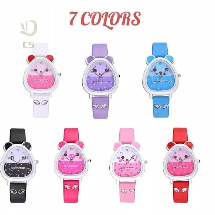 Jam tangan anak perempuan lucu